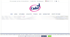 Desktop Screenshot of cador.it