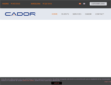 Tablet Screenshot of cador.es